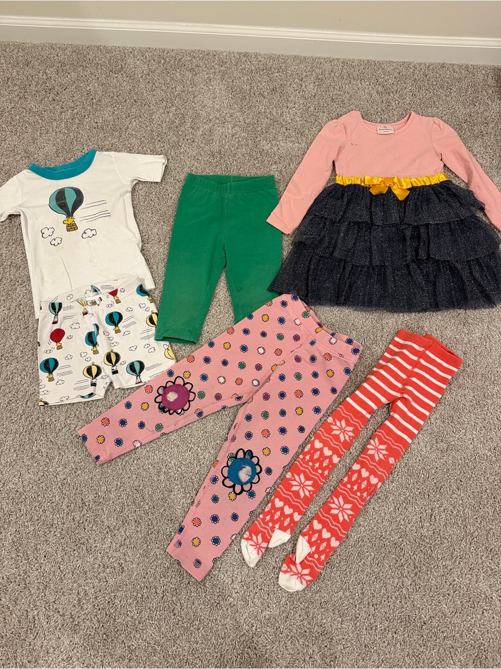 Hanna Anderson Girl Cloth Set size 100 US 4